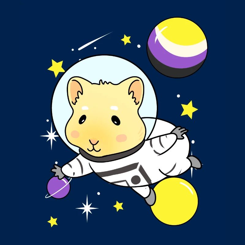 Nonbinary guinea pig Nonbinary Pride