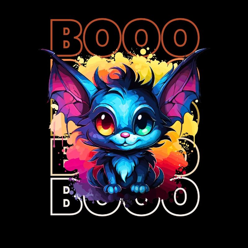 Chibi Swoop & Booo! Nighttime Flutter Tee!