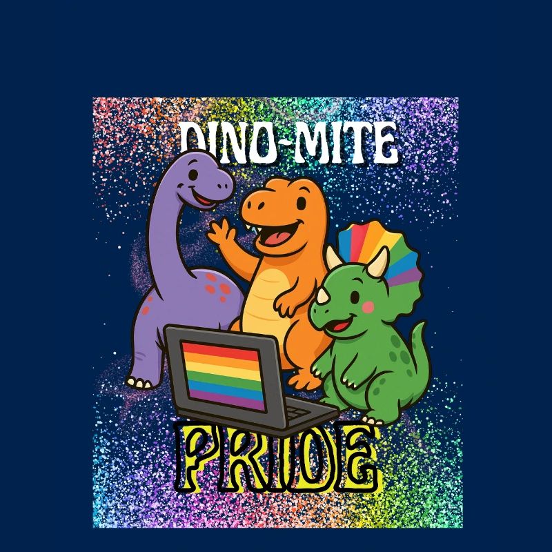 DINO MITE - CSD - Regenbogen - Pride
