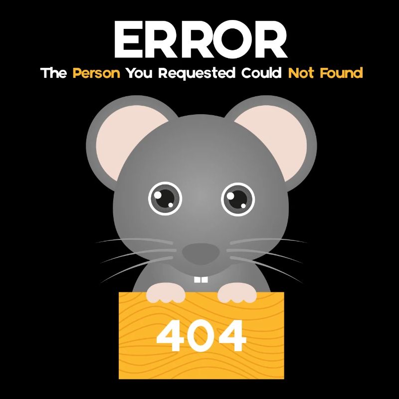Error 404 Mouse