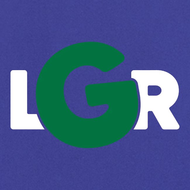 LaGrosseRadio Logo Acronyme White Reggae