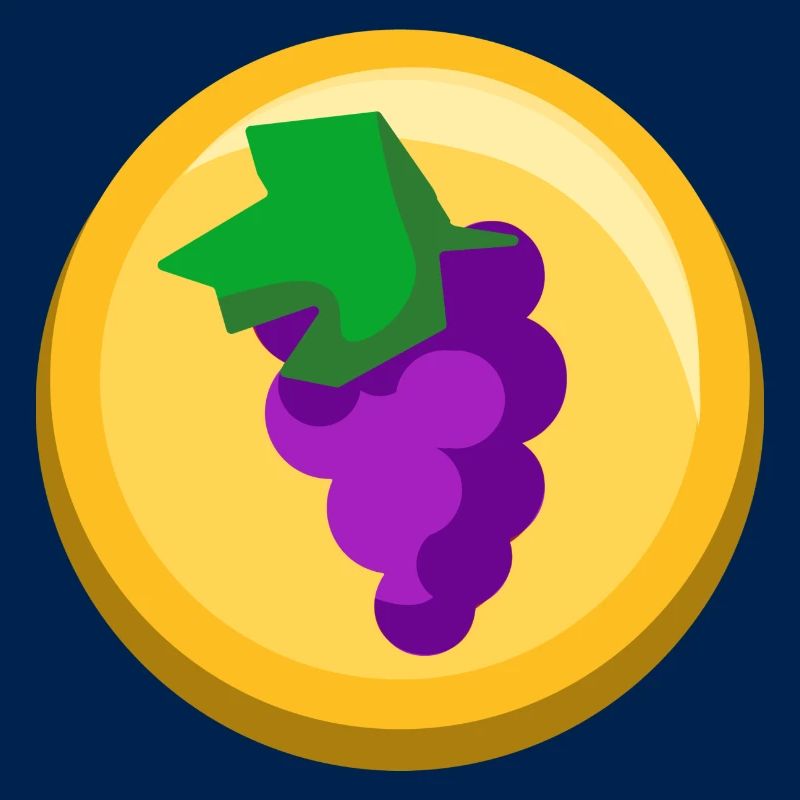 Grape Sticker Fruit Fruit Icon