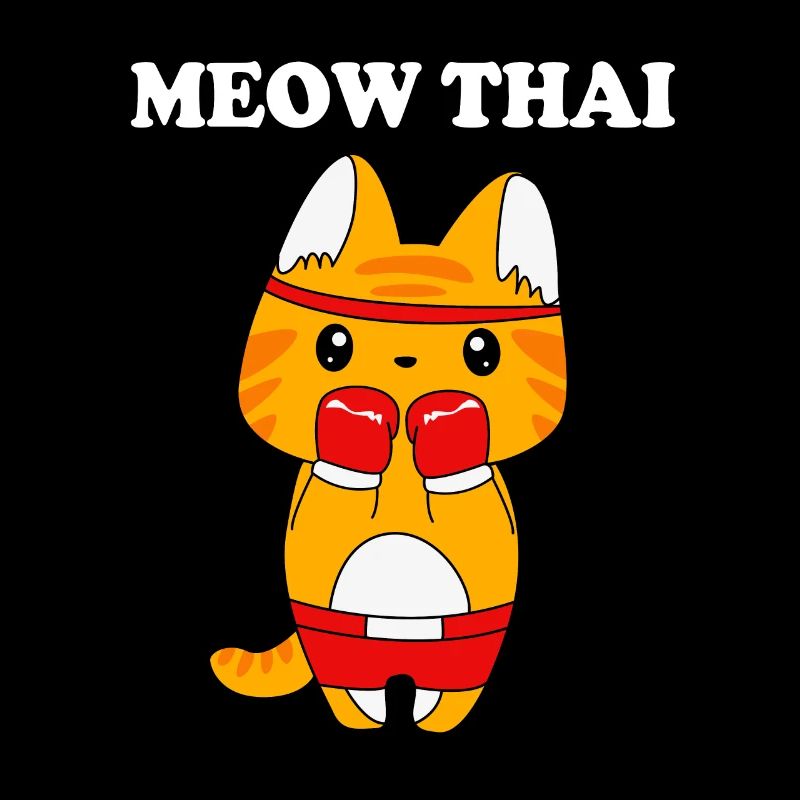 Muay Thai cat