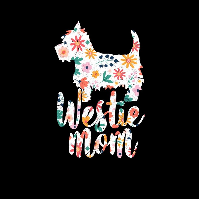 Westie West Highland White Terrier Mutter