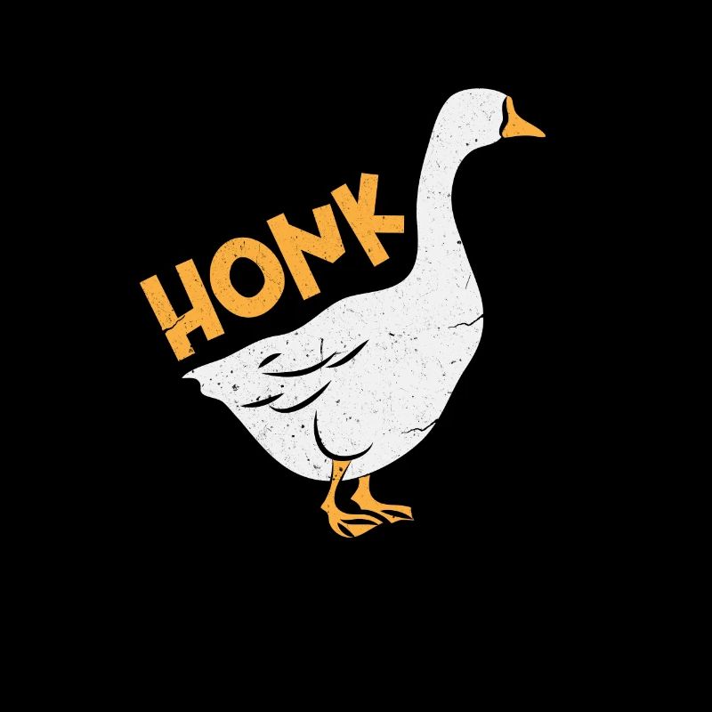 Honk Gans Meme Vogel Gänse Geschenk