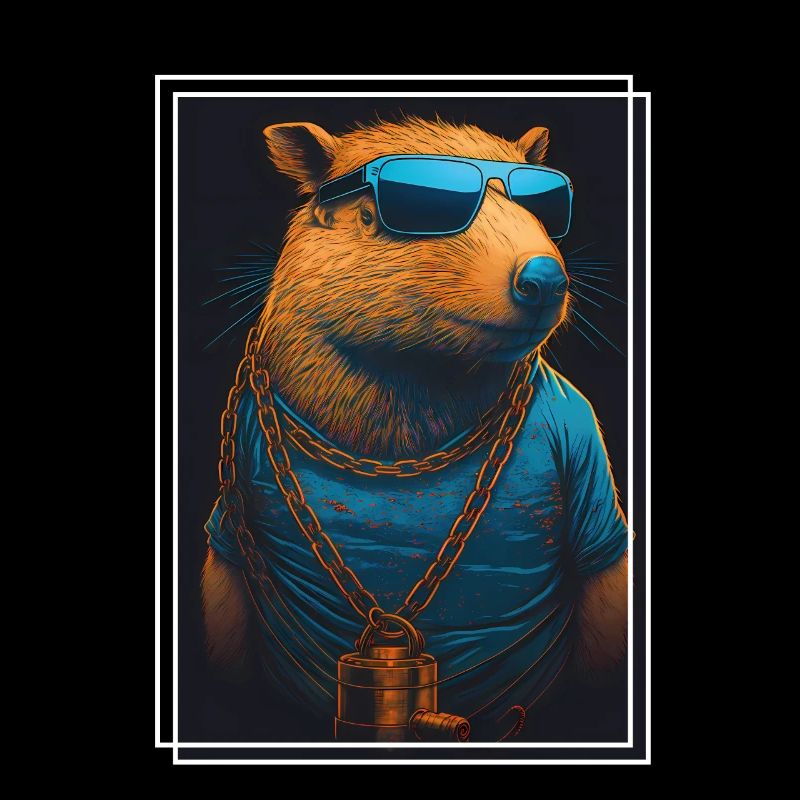 Capybara Capybara Cochon d’Inde Mèmes rongeurs