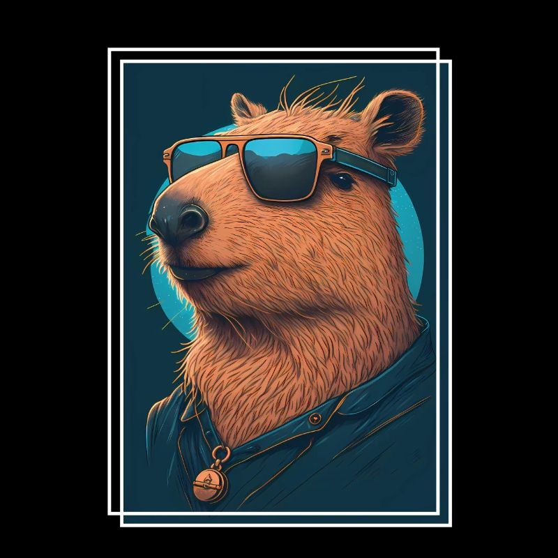 Capybara Capybara Cochon d’Inde Mèmes rongeurs