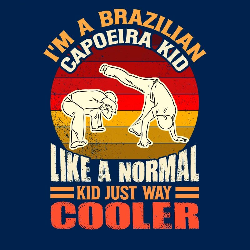 Ich bin ein brasilianisches Capoeira-Kind wie ein normaler