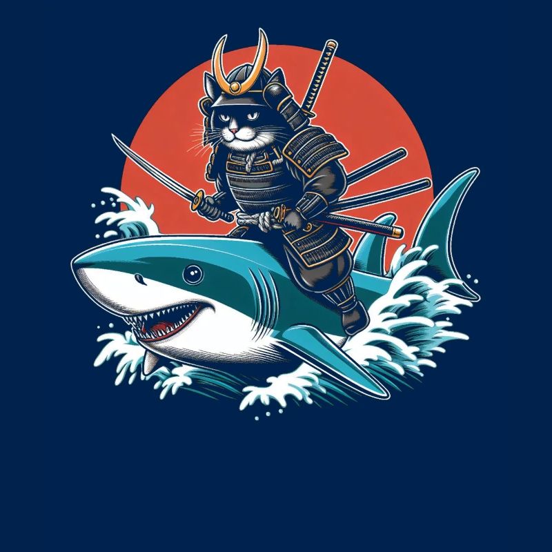 Samurai Ronin Sword Fighting Warrior Gift