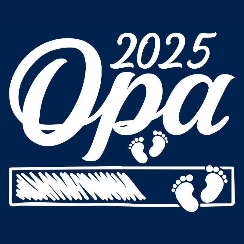 Werdender Opa 2025 Opa loading Geschenk Männer