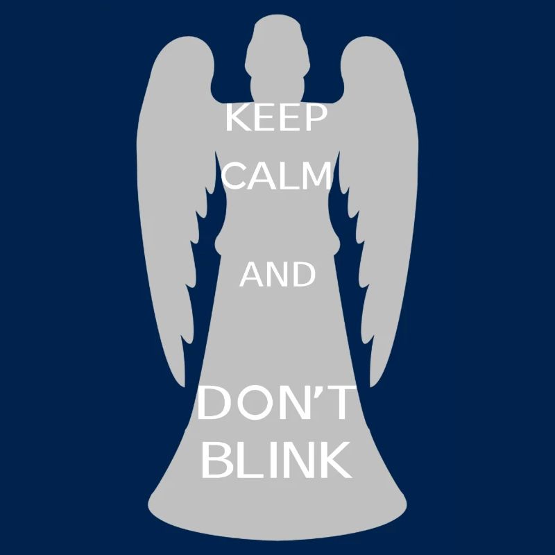 Keep calm and don't blink [ange gris]