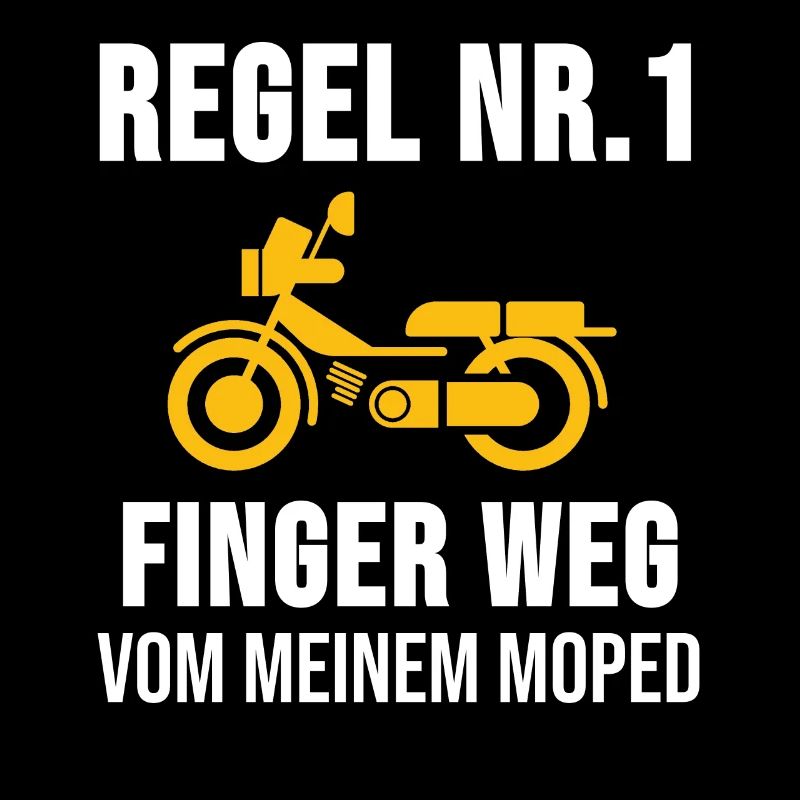 Moped Mofa Rollerfahrer Roller Sprüche Geschenk
