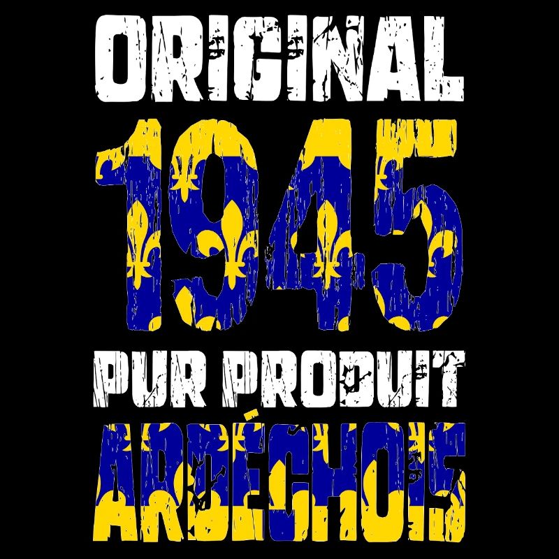 80-jähriges Jubiläum - Original - 1945 - Ardèche