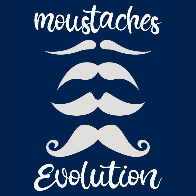 moustache évolution