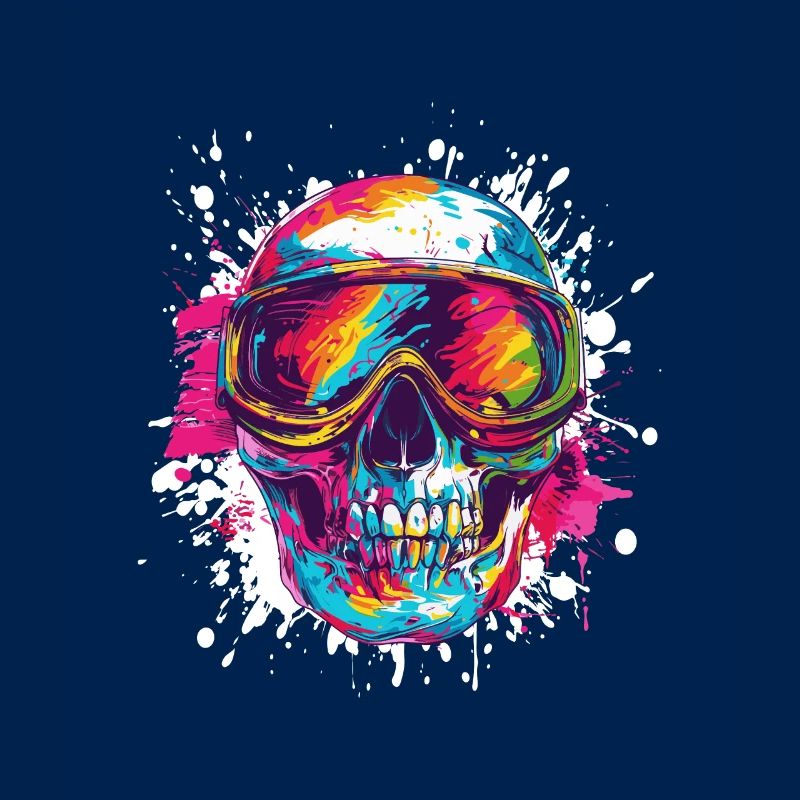 Ski Ski Masques Skull