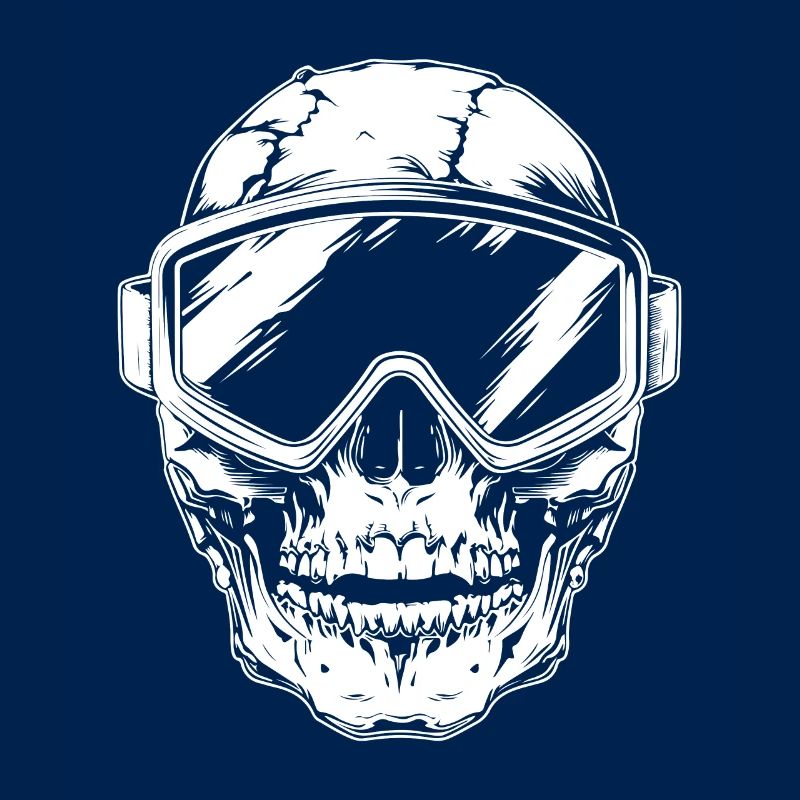 Ski Ski Goggles Skull