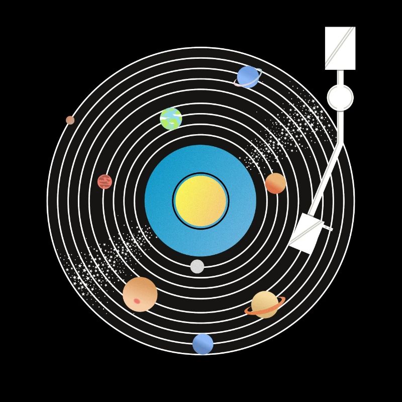 Disque vinyle Solar System