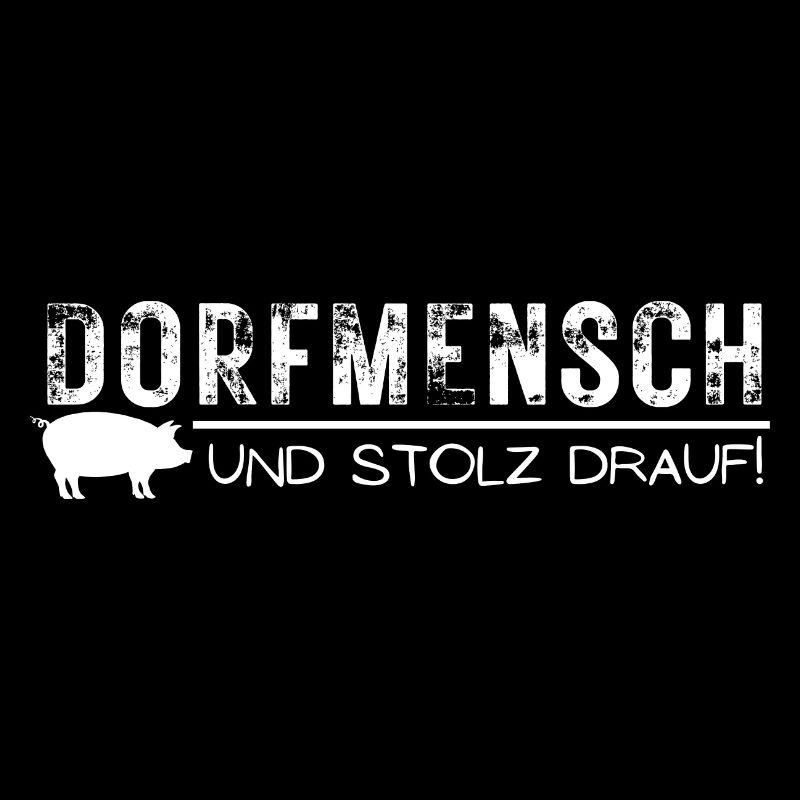 dorf mensch kind stolz drauf spruch geschenk idee