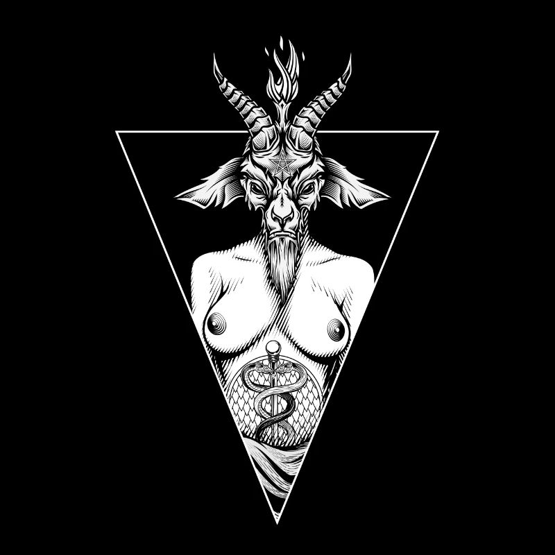 Chèvre Baphomet