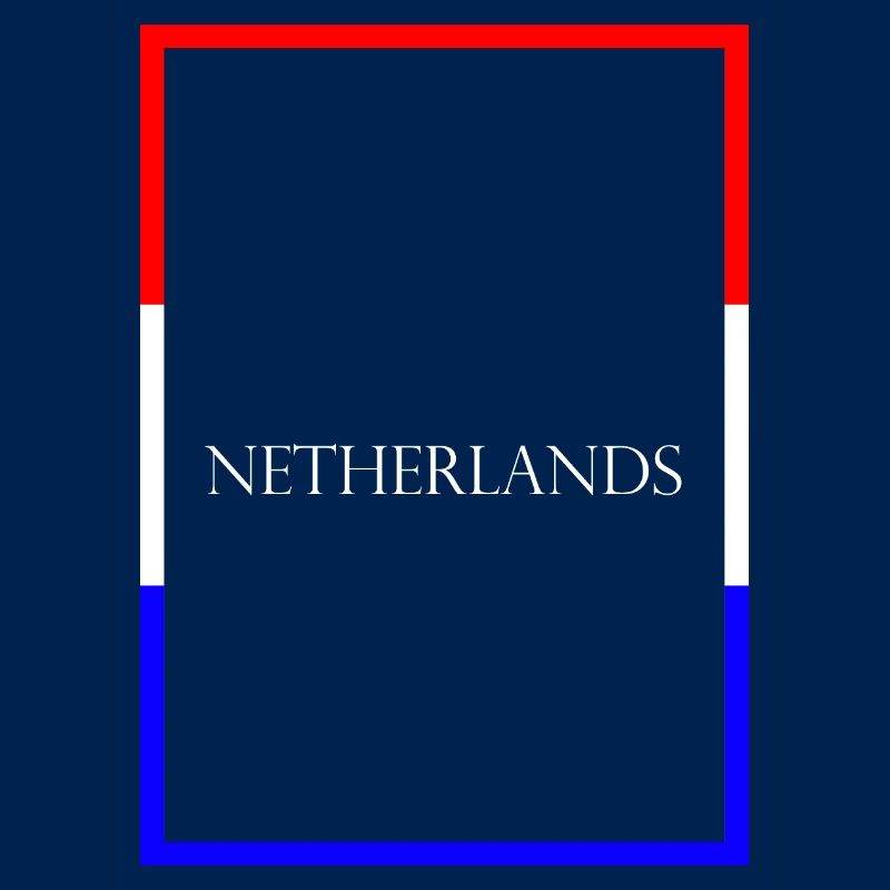 Pays-Bas - Lettrage de déclaration avec drapeau