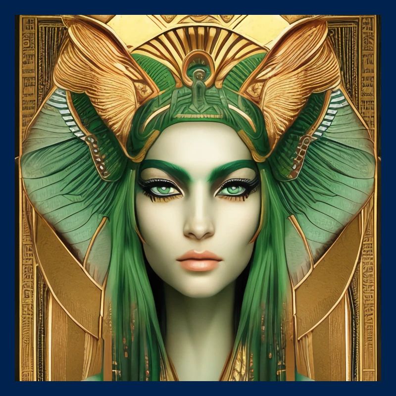 Déesse Neith, mère du soleil