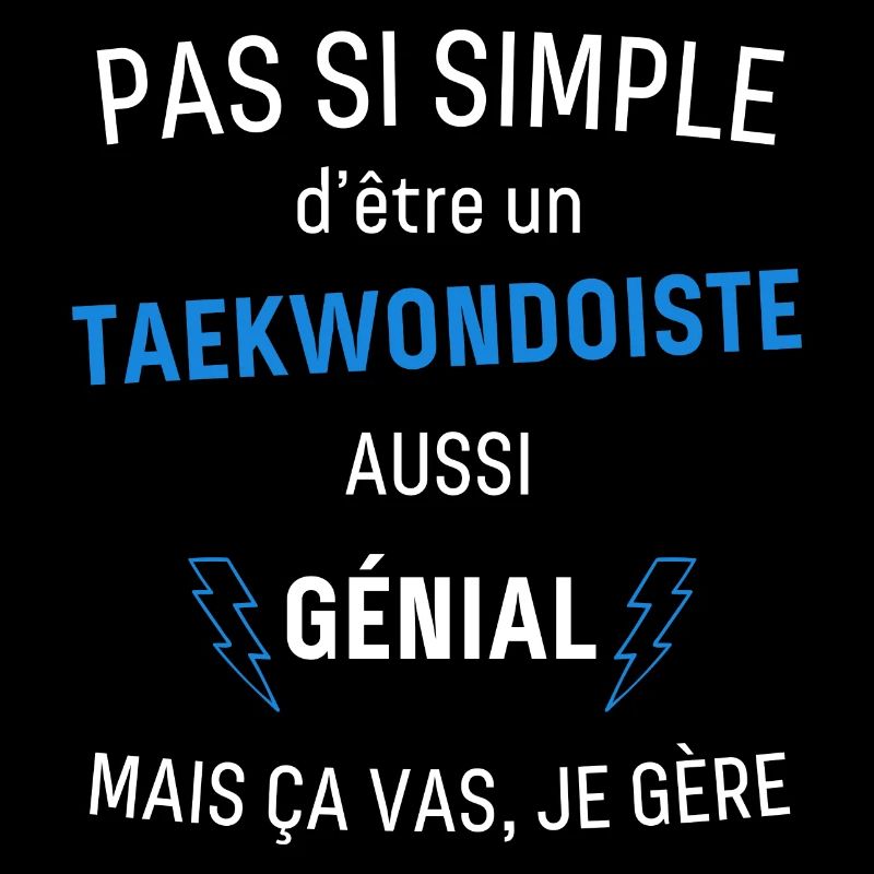 Großartiger Taekwondo-Athlet