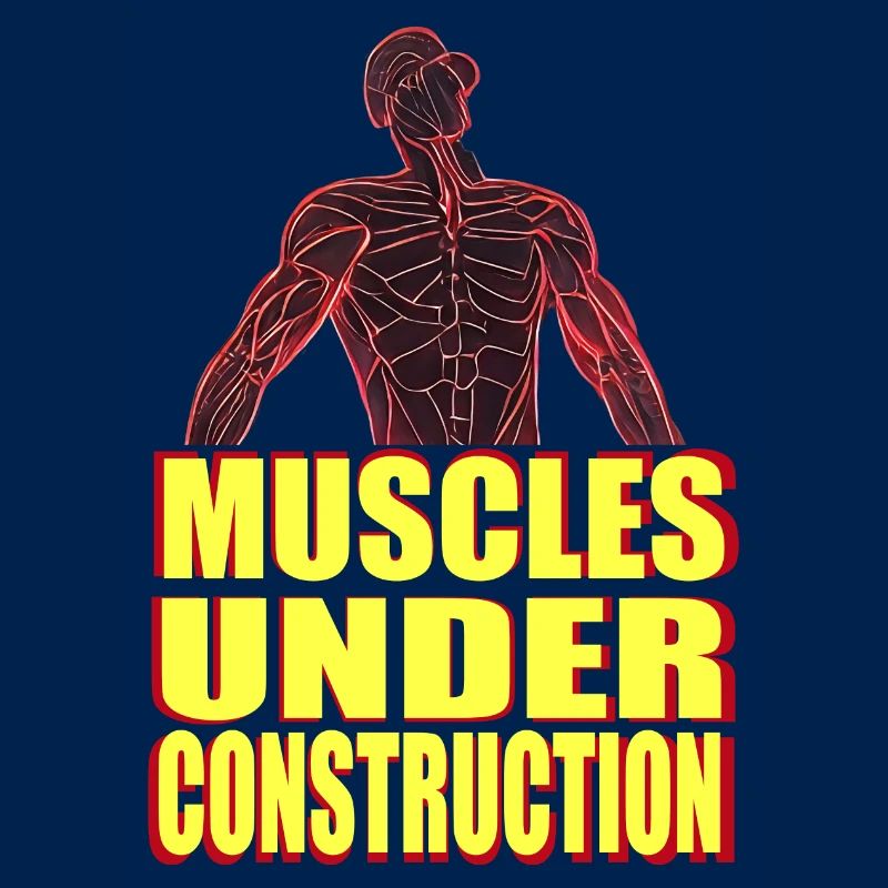 muscles under construction