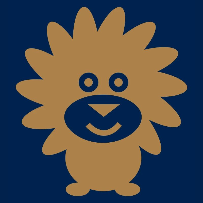 Löwe einfarbig