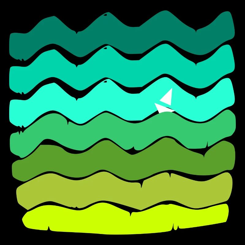 Graphismes de bateaux et de mer