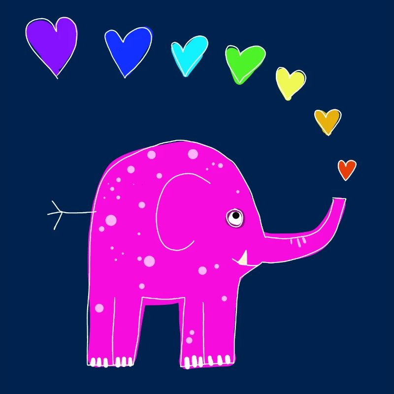 Rainbow Elephant