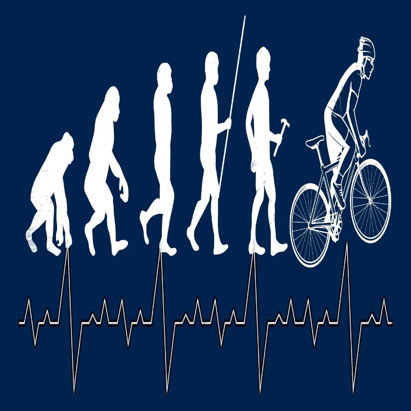 Evolution cycliste, design de vélo cool