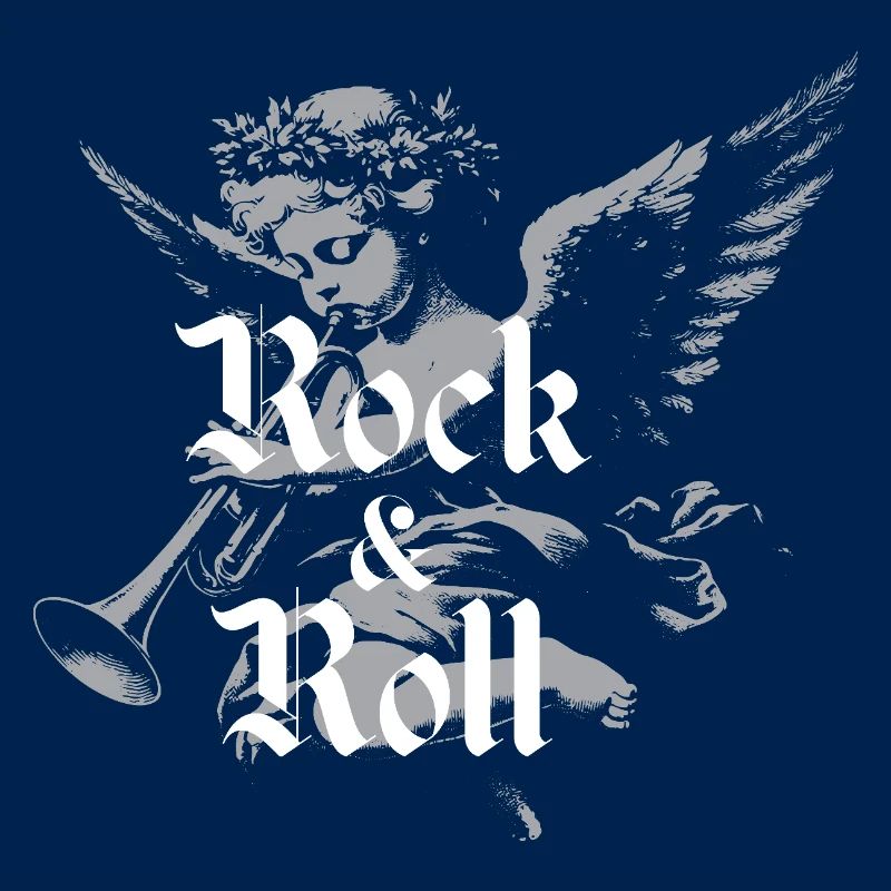 Conception de logo rock and roll
