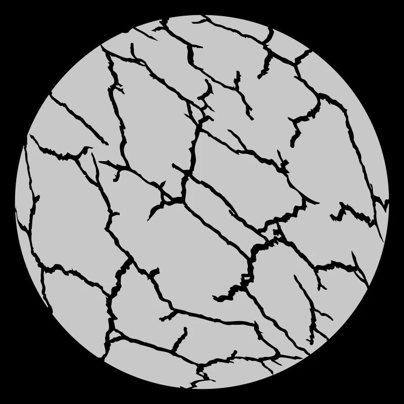 Ball Cracks Pattern Texture