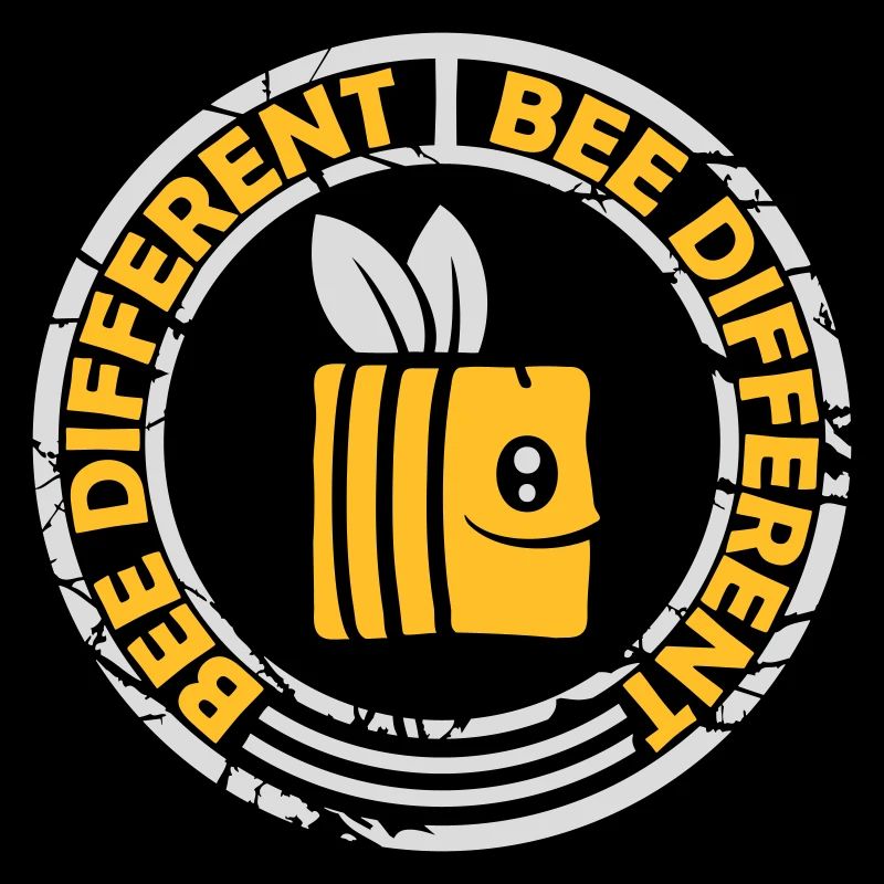 bee different Spruch Zitat