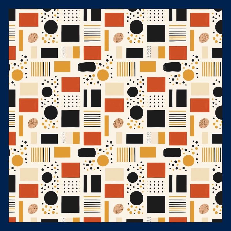 Abstract Geometric Seamless Repeat Pattern Shapes