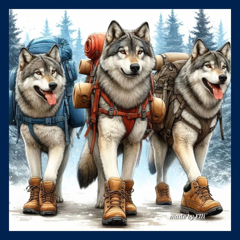 Wanderwölfe oder muss der Wolf wandern ?