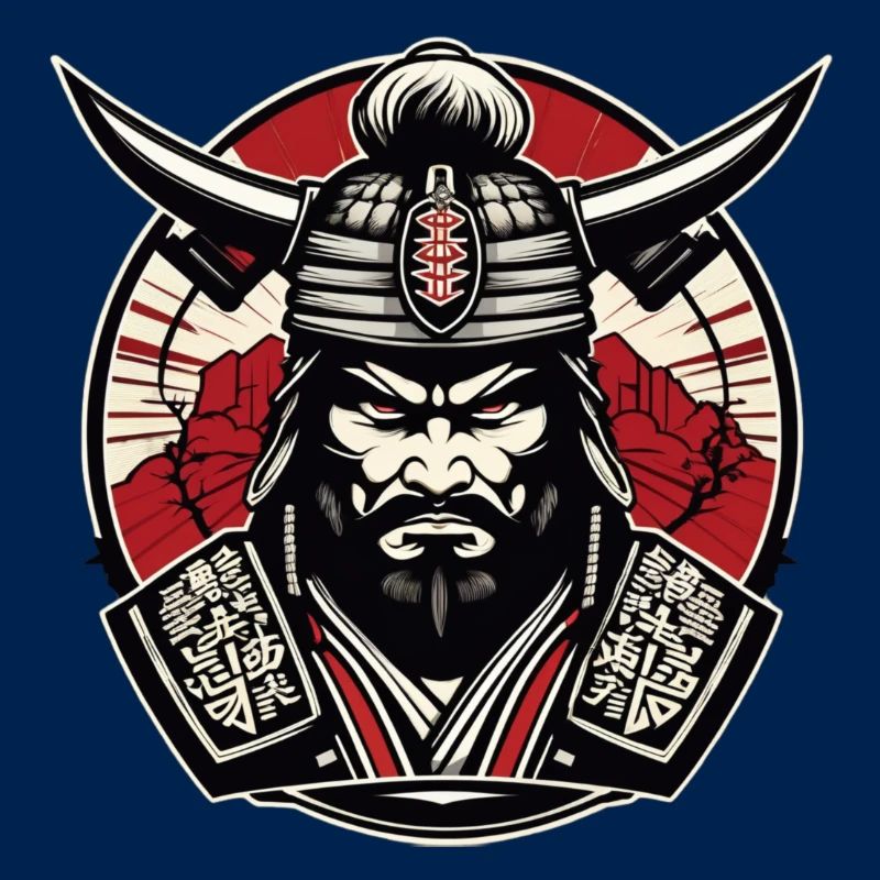 Samurai Gym Logo , Samurai Motiv , Samurai Design