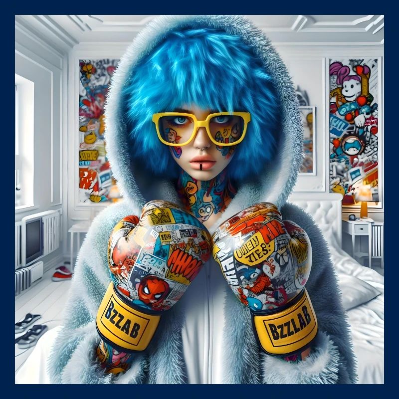 Pop Comic Boxing