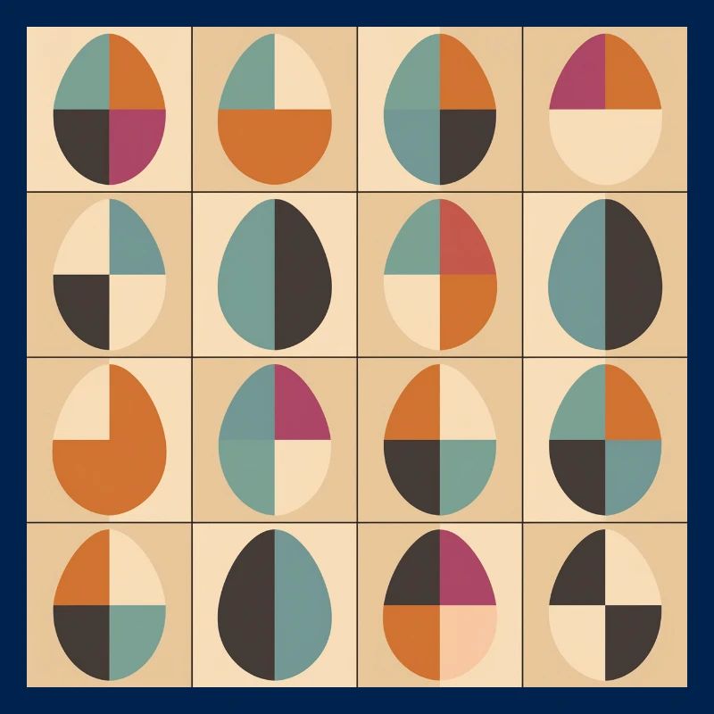 Easter Eggs Design No.04