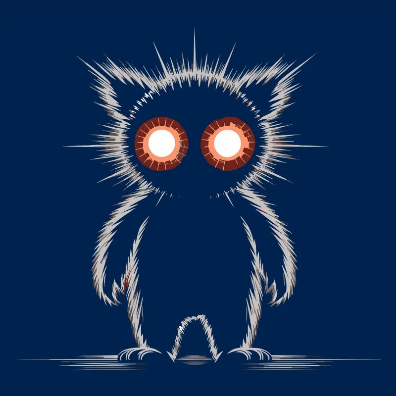 Spooky Glow: Nightshade Creature