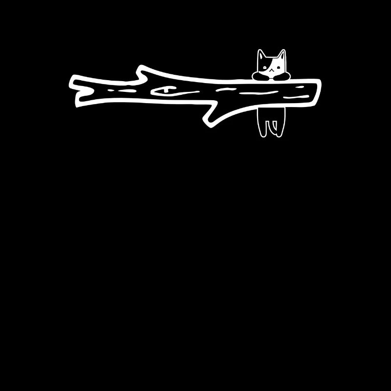 Hanging cat