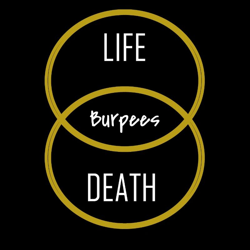 Burpee Burpees Squat Push Up Gift Exercice