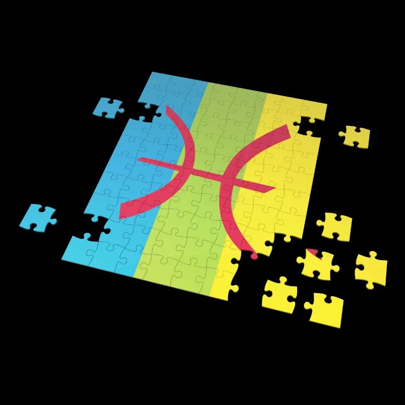 Le drapeau amazigh Berbères