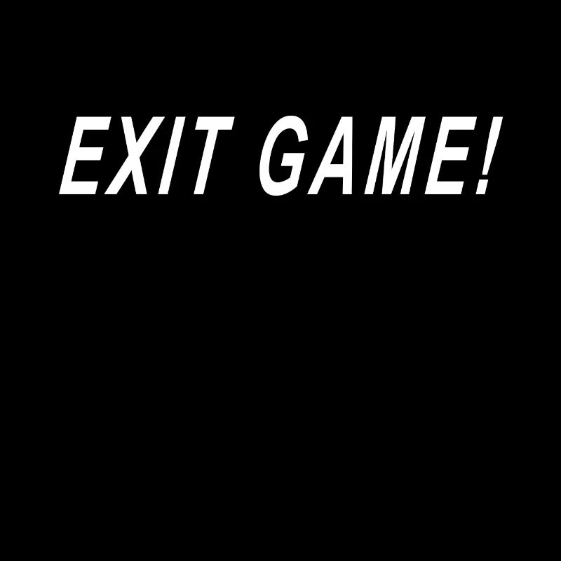 Exit Game simulation miroir noir