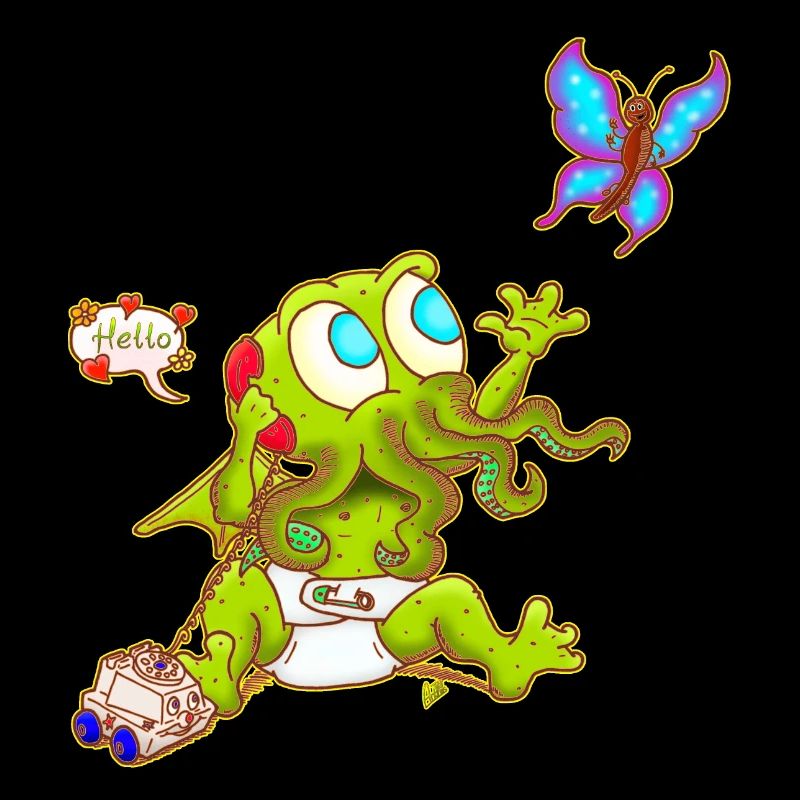 L'appel du mignon Hulhu sans texte