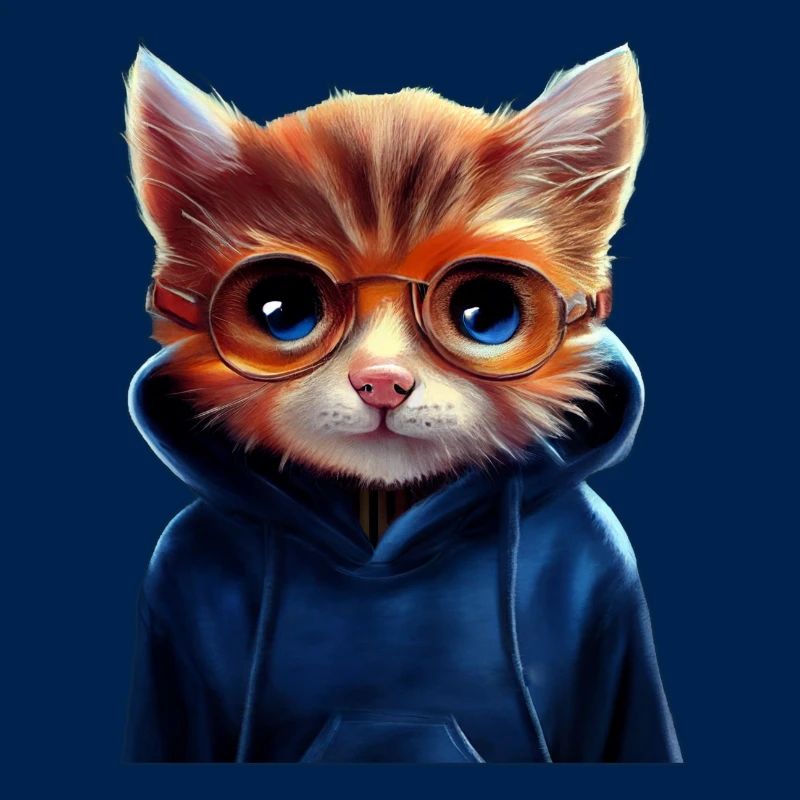 Katze mit Pullover