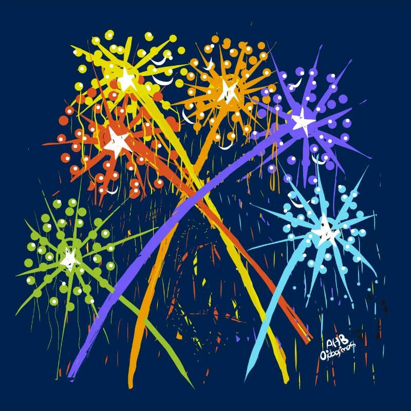 Feu d’artifice impressionniste