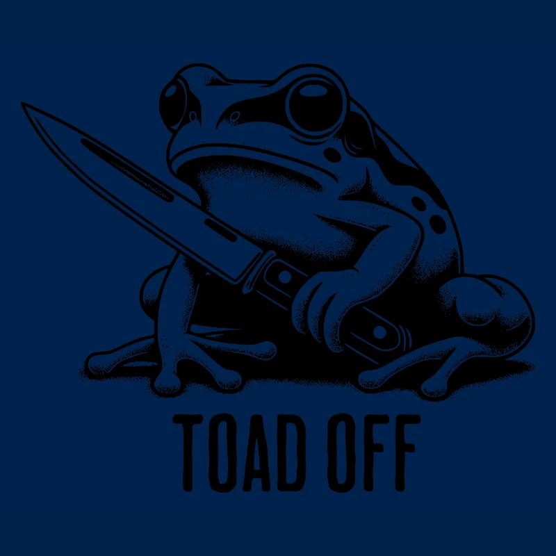 Vintage Frog Toad Meme Grumpy Frog Don't Toad Me