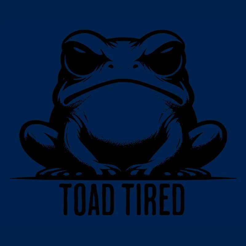 Vintage Frog Toad Meme Grumpy Frog Don't Toad Me