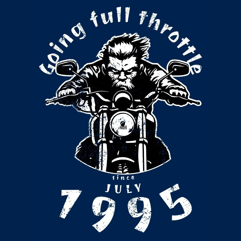 30. Geburtstag Going full throttle since 07/1995